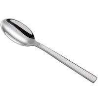 Oneida B449SADF Chef's Table Satin 4 1/4" 18/0 Stainless Steel Heavy Weight A.D. Coffee / Demitasse Spoon - 12/Pack