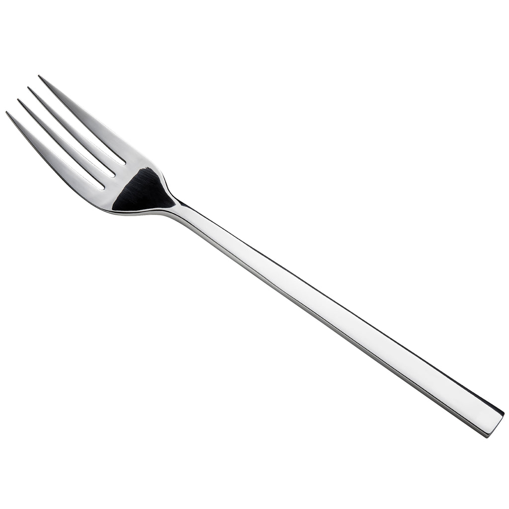 Oneida B678FBNF Chef's Table Mirror 13" 18/0 Stainless Steel Heavy Weight Banquet Fork - 12/Pack