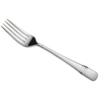 Oneida T045FDNF Satin Astragal 7 1/2" 18/10 Stainless Steel Extra Heavy Weight Dinner Fork - 12/Pack