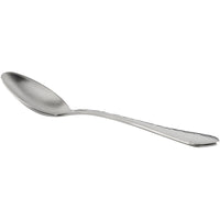 Arcoroc FM606 Stone Satin 7" 18/10 Extra Heavy Weight Stainless Steel Dessert Spoon - 12/Pack
