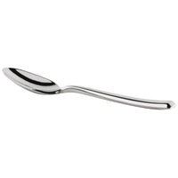 Master's Gauge by World Tableware 947 007 Santorini Mirror 4 1/4" 18/10 Stainless Steel Extra Heavy Weight Demitasse Spoon - 12/Pack