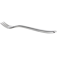 Master's Gauge by World Tableware 947 029 Santorini Mirror 5 1/2" 18/10 Stainless Steel Extra Heavy Weight Cocktail Fork - 12/Pack