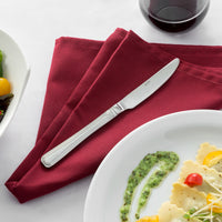 Acopa Landsdale 9" 18/8 Stainless Steel Extra Heavy Weight Dinner Knife - 12/Pack