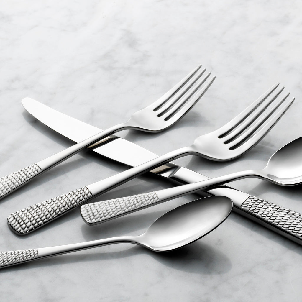 Master's Gauge by World Tableware 936-038 Bayside 7 1/4" 18/10 Stainless Steel Extra Heavy Weight Salad Fork - 12/Pack