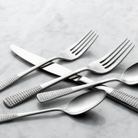 Master's Gauge by World Tableware 936-038 Bayside 7 1/4" 18/10 Stainless Steel Extra Heavy Weight Salad Fork - 12/Pack