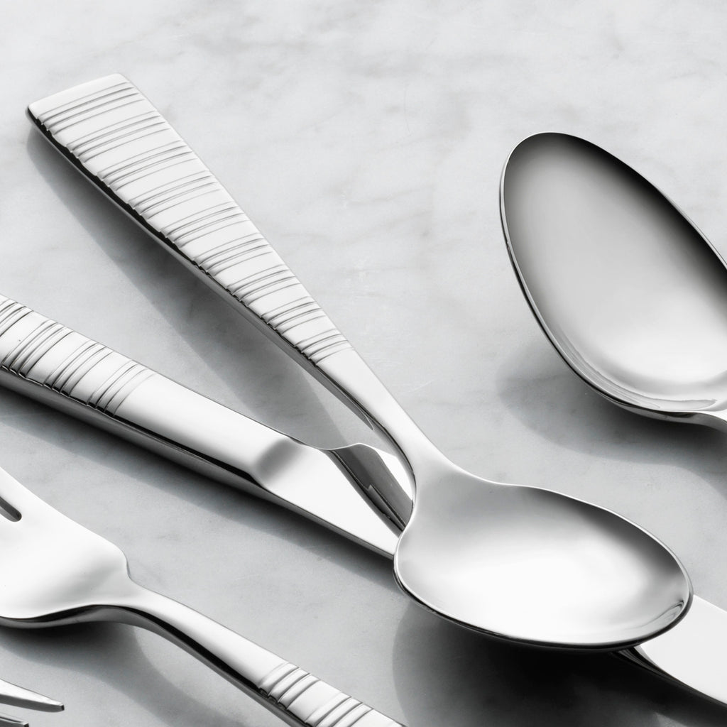 Master's Gauge by World Tableware 938-002 Galileo 8" 18/10 Stainless Steel Extra Heavy Weight Dessert Spoon - 12/Pack