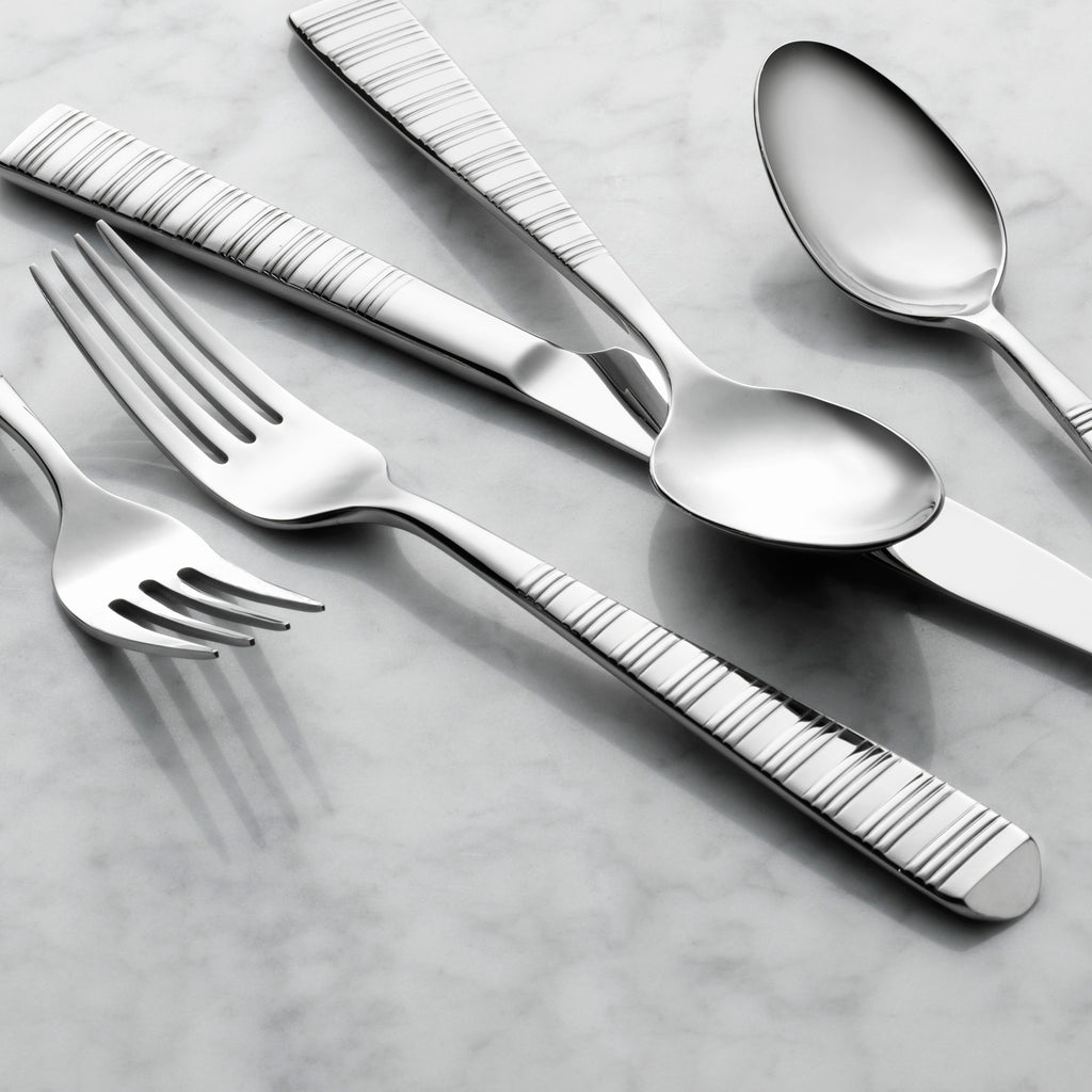 Master's Gauge by World Tableware 938-030 Galileo 8 1/8" 18/10 Stainless Steel Extra Heavy Weight Dinner Fork - 12/Pack