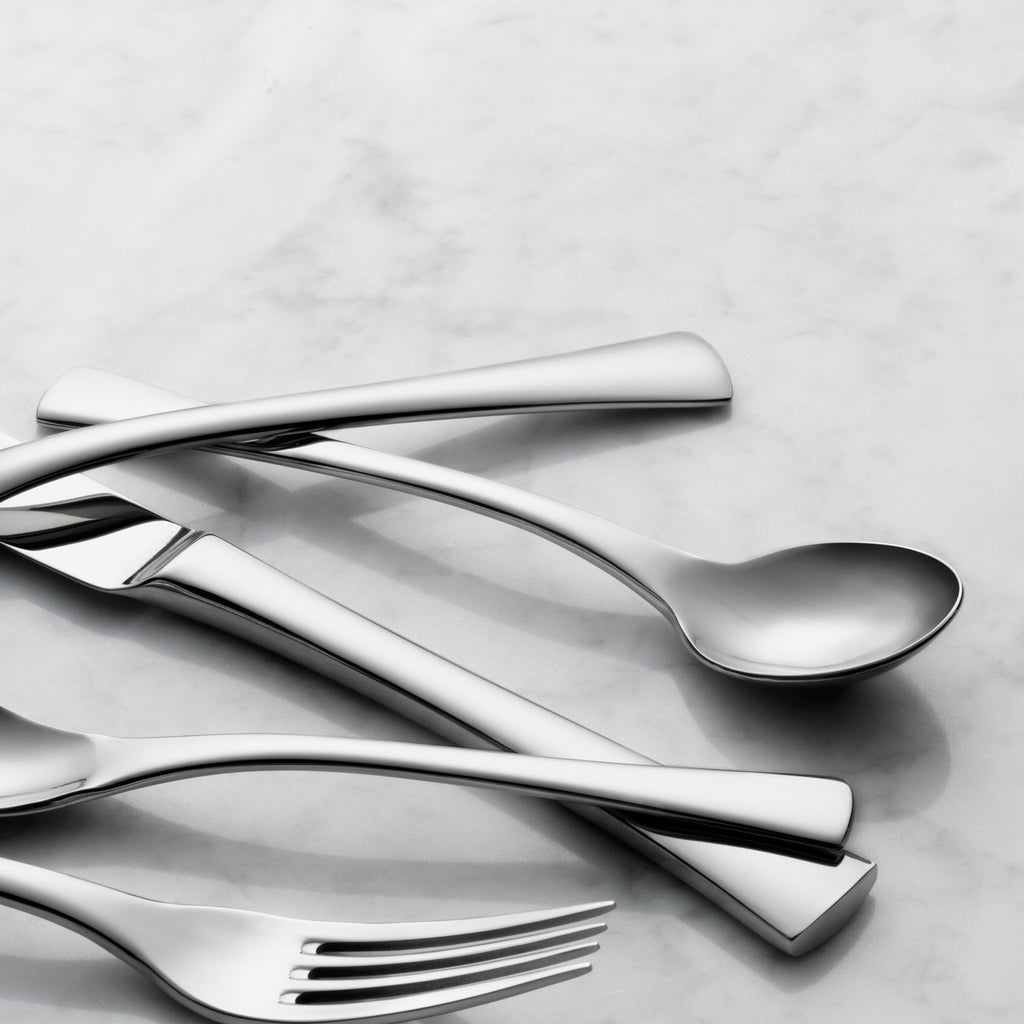 Master's Gauge by World Tableware 944-001 Lucine 6 7/8" 18/10 Stainless Steel Extra Heavy Weight Teaspoon - 12/Pack