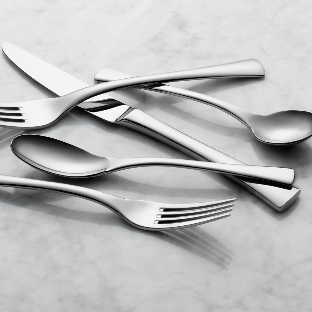 Master's Gauge by World Tableware 944-002 Lucine 8 1/2" 18/10 Stainless Steel Extra Heavy Weight Dessert Spoon - 12/Pack