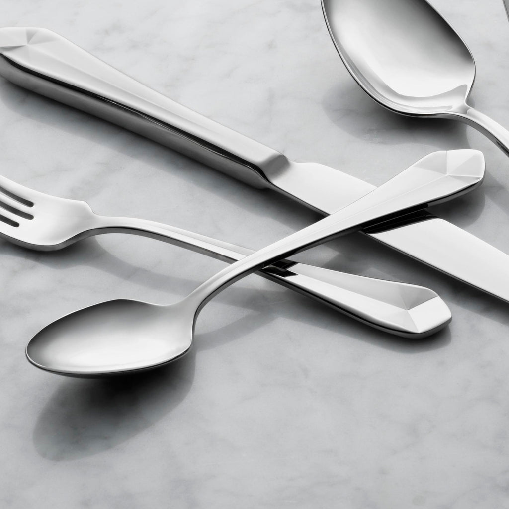 Master's Gauge by World Tableware 945-001 Audrey 6 7/8" 18/10 Stainless Steel Extra Heavy Weight Teaspoon - 12/Pack