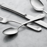 Master's Gauge by World Tableware 945-001 Audrey 6 7/8" 18/10 Stainless Steel Extra Heavy Weight Teaspoon - 12/Pack