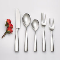 Arcoroc FL418 Liv 6 7/8" 18/0 Stainless Steel Heavy Weight Iced Tea Spoon by Arc Cardinal - 12/Pack