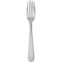 Walco 08051FS Star 8" 18/10 Fieldstone Finish Stainless Steel Extra Heavy Weight European Table Fork - 12/Pack