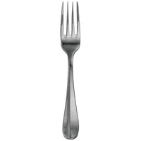 Walco 94051FS Lancer 8 1/8" 18/10 Fieldstone Finish Stainless Steel Extra Heavy Weight European Dinner Fork - 12/Pack