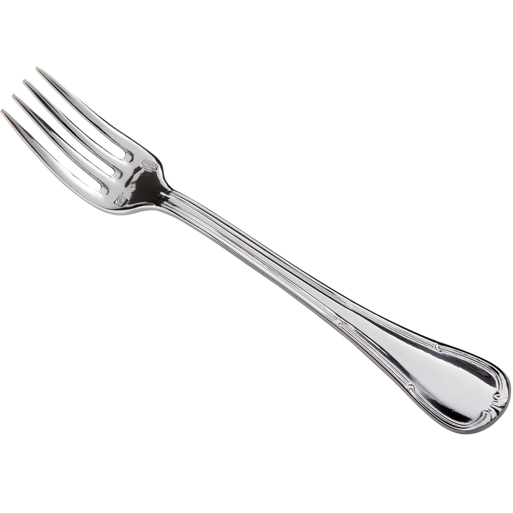 Oneida T022FOYF Donizetti 5 1/2" 18/10 Stainless Steel Extra Heavy Weight Oyster / Cocktail Fork - 12/Pack