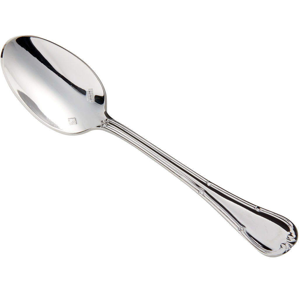 Oneida T022SADF Donizetti 4 3/8" 18/10 Stainless Steel Extra Heavy Weight A. D. Coffee / Demitasse Spoon - 12/Pack
