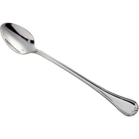 Oneida T022SITF Donizetti 7 1/4" 18/10 Stainless Steel Extra Heavy Weight Iced Tea Spoon - 12/Pack