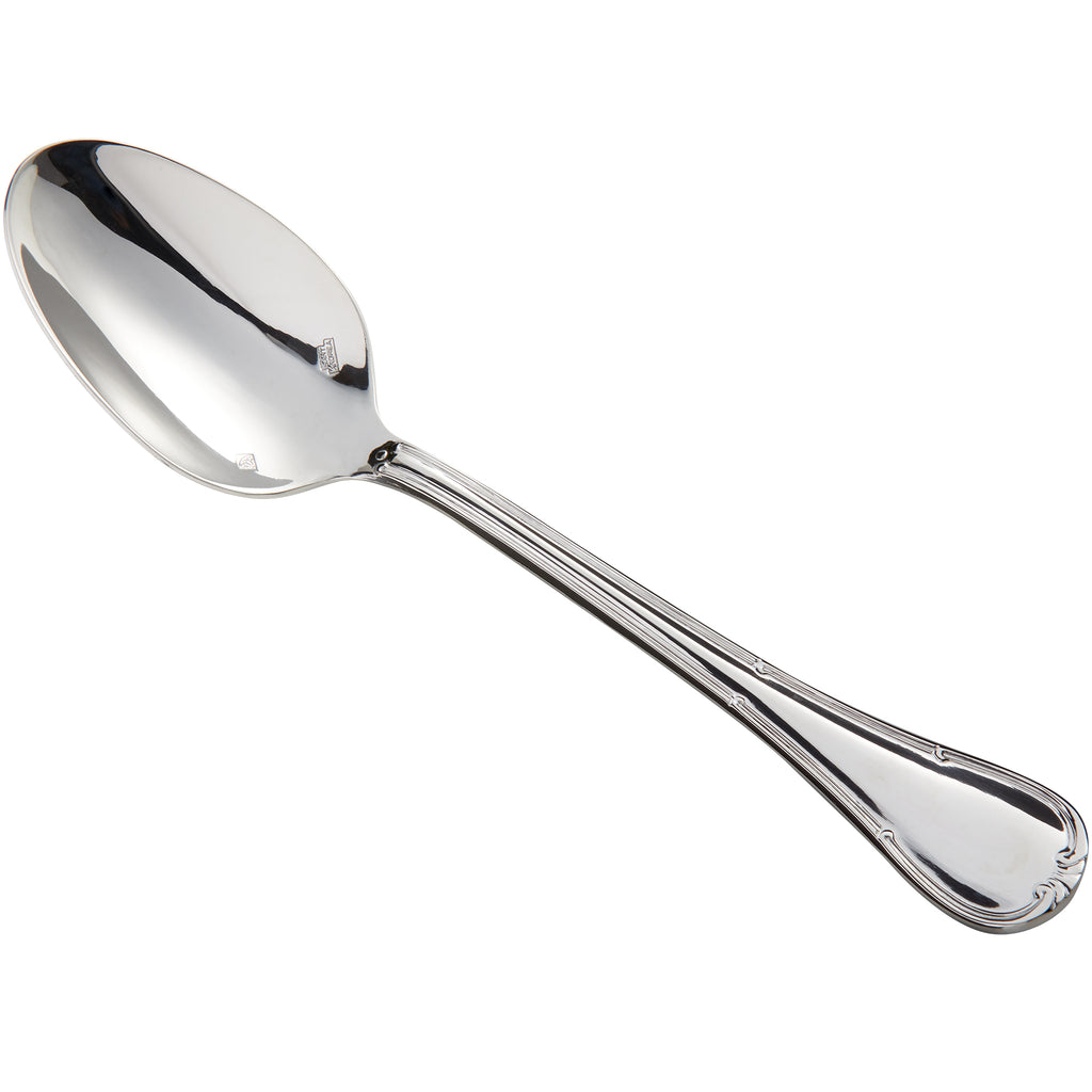 Oneida T022STBF Donizetti 8 1/8" 18/10 Stainless Steel Extra Heavy Weight Tablespoon / Serving Spoon - 12/Pack