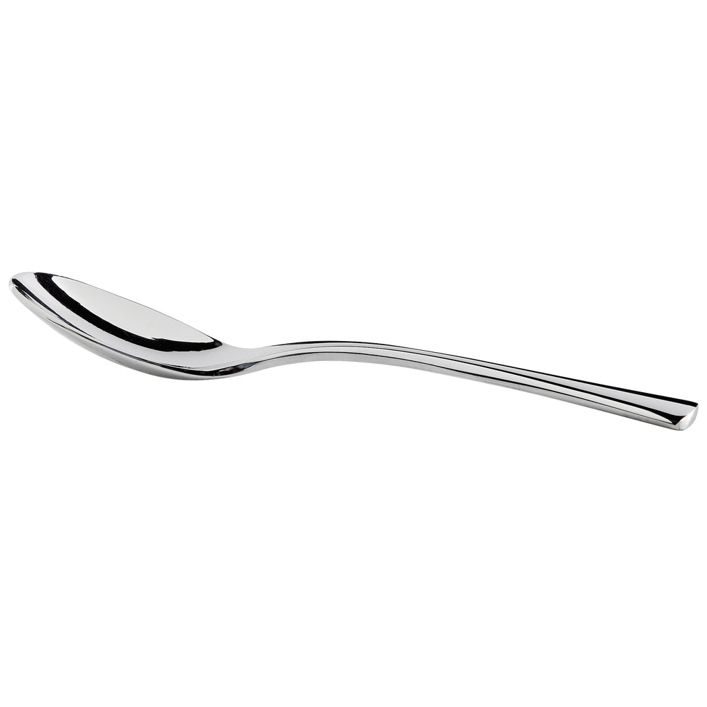 Master's Gauge by World Tableware 944-007 Lucine 4 3/8" 18/10 Stainless Steel Extra Heavy Weight Demitasse Spoon - 12/Pack