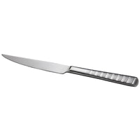 Master's Gauge by World Tableware 938-5762 Galileo 9 1/2" 18/10 Stainless Steel Extra Heavy Weight Steak Knife - 12/Pack
