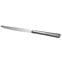 Master's Gauge by World Tableware 936-5501 Bayside 9 3/8" 18/10 Stainless Steel Extra Heavy Weight Dinner Knife - 12/Pack