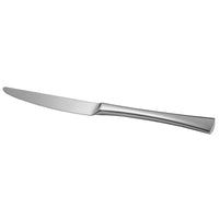 Master's Gauge by World Tableware 944-5501 Lucine 9 3/4" 18/10 Stainless Steel Extra Heavy Weight Dinner Knife - 12/Pack