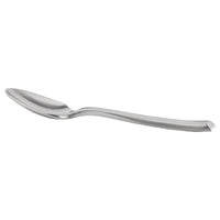 Master's Gauge by World Tableware 946 007 Santorini Satin 4 1/4" 18/10 Stainless Steel Extra Heavy Weight Demitasse Spoon - 12/Pack