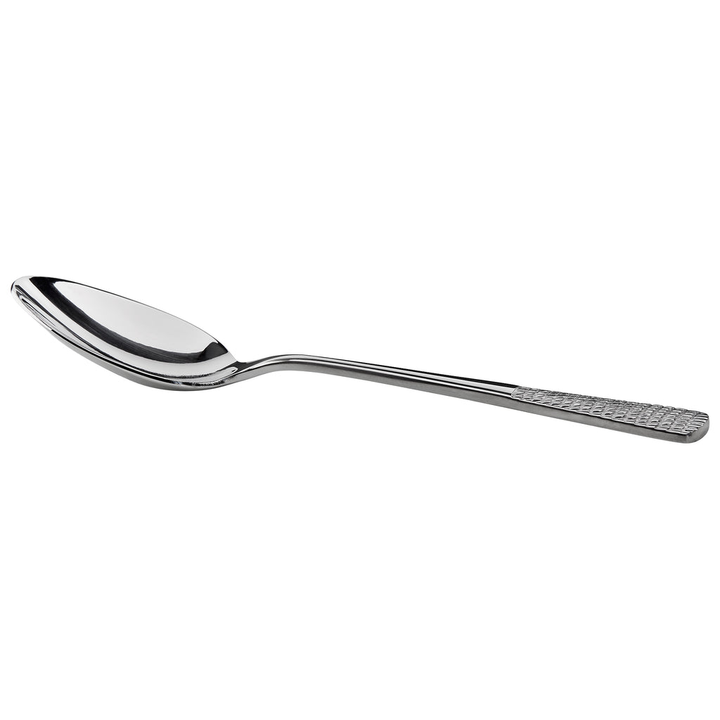 Master's Gauge by World Tableware 936-007 Bayside 4 1/2" 18/10 Stainless Steel Extra Heavy Weight Demitasse Spoon - 12/Pack
