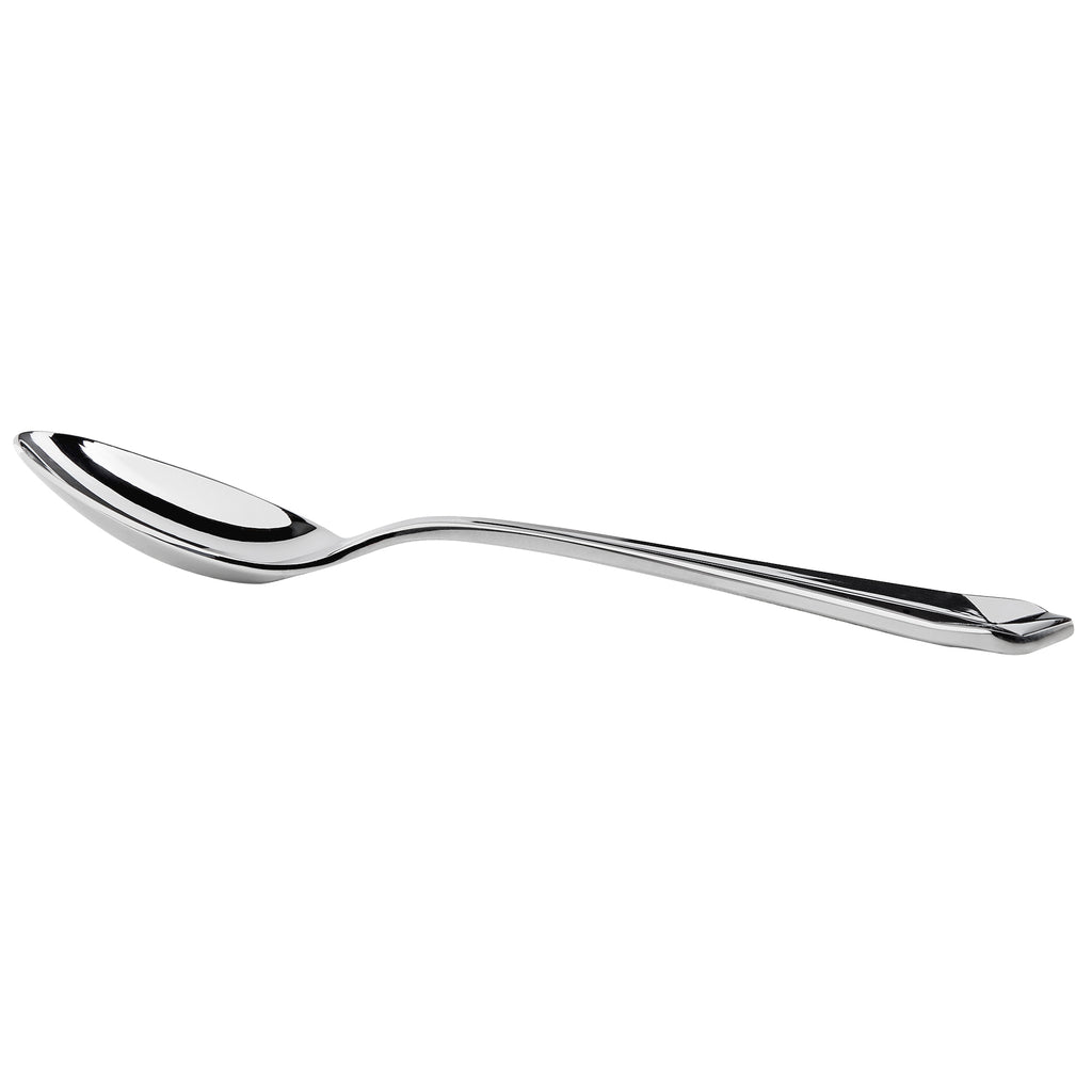 Master's Gauge by World Tableware 945-007 Audrey 4 3/8" 18/10 Stainless Steel Extra Heavy Weight Demitasse Spoon - 12/Pack