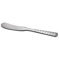 Master's Gauge by World Tableware 938-053 Galileo 6 1/4" 18/10 Stainless Steel Extra Heavy Weight Butter Spreader - 12/Pack