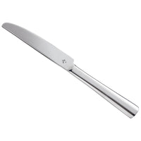 Master's Gauge by World Tableware 938-5501 Galileo 9 1/2" 18/10 Stainless Steel Extra Heavy Weight Dinner Knife - 12/Pack