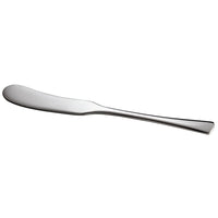 Master's Gauge by World Tableware 944-053 Lucine 6 1/2" 18/10 Stainless Steel Extra Heavy Weight Butter Spreader - 12/Pack