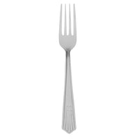 Walco 3205 Stars and Stripes 7" 18/0 Stainless Steel Dinner Fork - 12/Pack