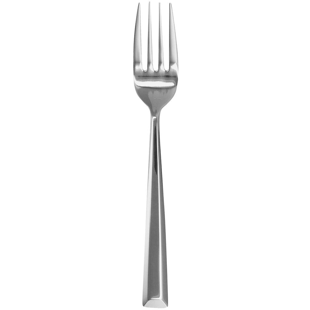 Walco TRU06 Truss 7" 18/0 Stainless Steel Heavy Weight Salad Fork - 12/Pack