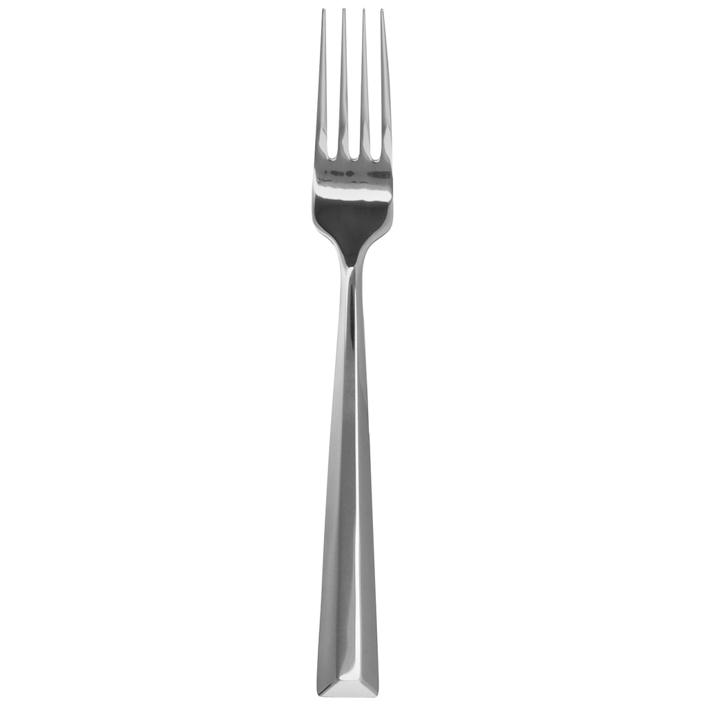 Walco TRU051 Truss 8 7/16" 18/0 Stainless Steel Heavy Weight European Table Fork - 12/Pack