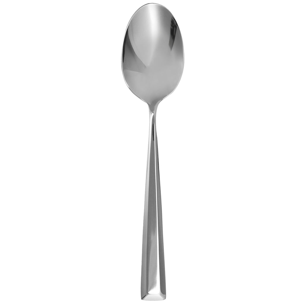Walco TRU03 Truss 8 1/2" 18/0 Stainless Steel Heavy Weight Serving Spoon - 12/Pack
