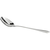 Acopa Edgeworth 11 1/4" 18/8 Stainless Steel Extra Heavy Weight Slotted Spoon