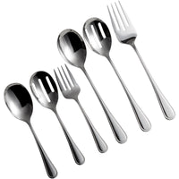 Acopa Edgeworth 11 1/2" 18/8 Stainless Steel Extra Heavy Weight Serving Fork