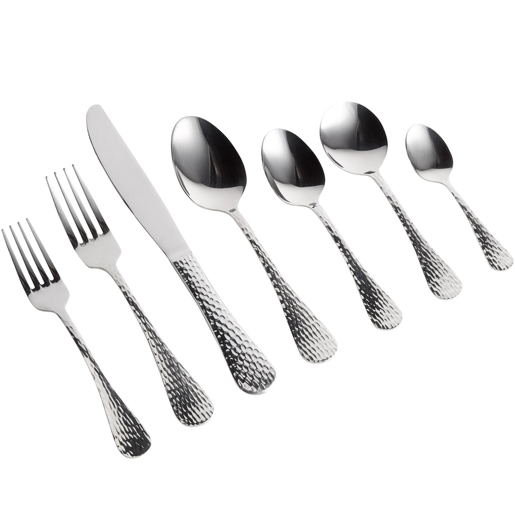 Acopa Industry 6 1/16" 18/0 Stainless Steel Heavy Weight Teaspoon - 12/Pack