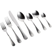 Acopa Industry 6 1/16" 18/0 Stainless Steel Heavy Weight Teaspoon - 12/Pack