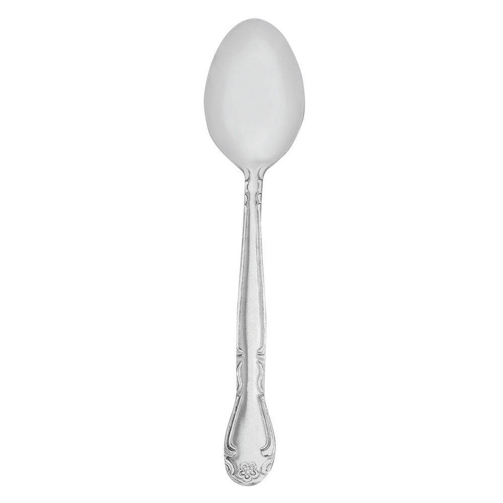 Walco 11901 Barclay 5 1/8" 18/0 Stainless Steel Medium Weight Children's Teaspoon - 12/Pack