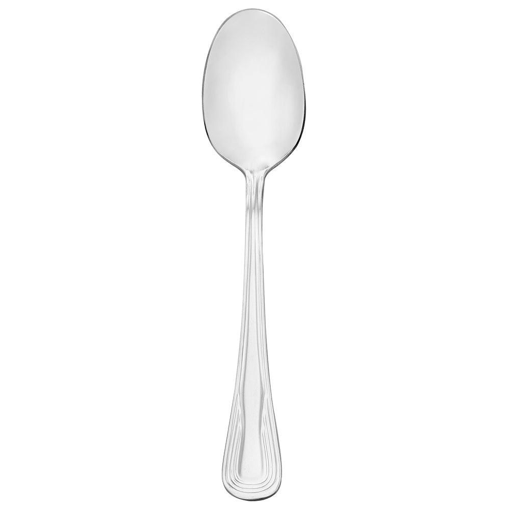 Walco 8807 Imagination 7 1/4" 18/0 Stainless Steel Heavy Weight Dessert Spoon - 12/Pack