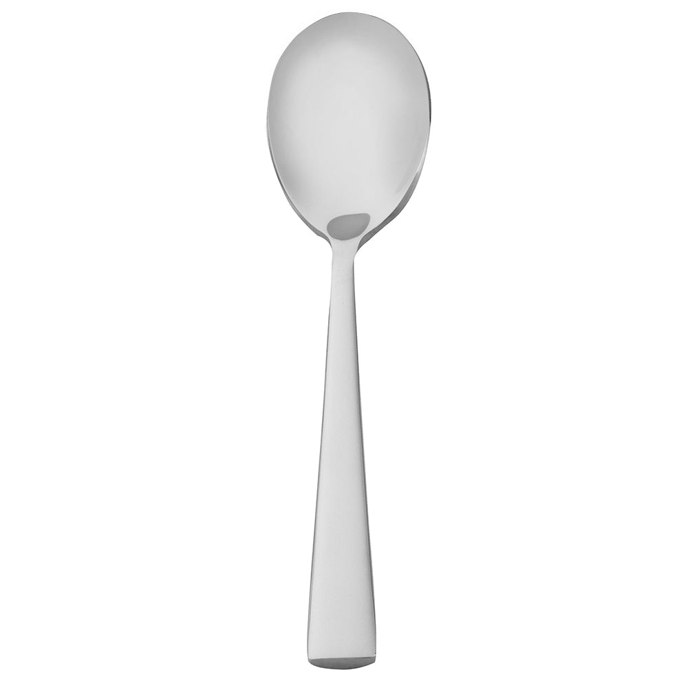Walco AUD07 Audition 7" 18/10 Stainless Steel Extra Heavy Weight Dessert Spoon - 12/Pack