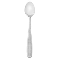 Walco MAS04 Mastaba 7 5/16" 18/10 Stainless Steel Extra Heavy Weight Iced Tea Spoon - 12/Pack