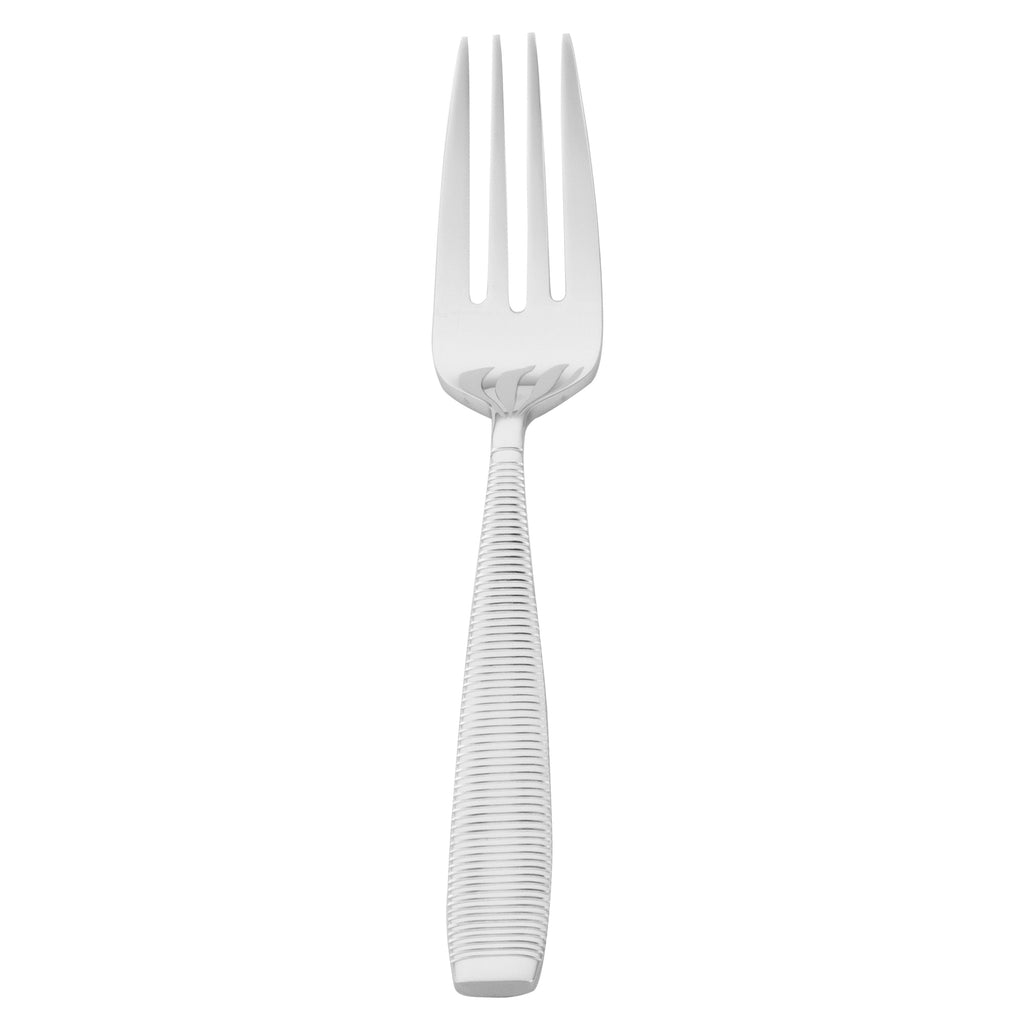 Walco MAS06 Mastaba 7" 18/10 Stainless Steel Extra Heavy Weight Salad Fork - 12/Pack