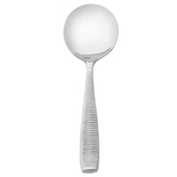 Walco MAS12 Mastaba 5 7/8" 18/10 Stainless Steel Extra Heavy Weight Bouillon Spoon - 12/Pack