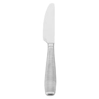 Walco MAS45 Mastaba 8 13/16" 18/10 Stainless Steel Extra Heavy Weight Dinner Knife - 12/Pack