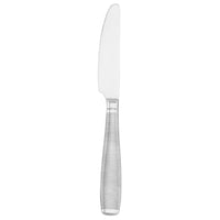 Walco MAS451 Mastaba 9 3/4" 18/10 Stainless Steel Extra Heavy Weight Table Knife - 12/Pack