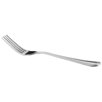 World Tableware Brandware 130 039 Harbour 8 1/8" 18/0 Stainless Steel Heavy Weight European Dinner Fork - 12/Pack