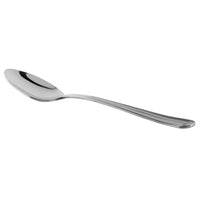 World Tableware Brandware 132 002 Freedom 7 1/8" 18/0 Stainless Steel Medium Weight Dessert Spoon - 12/Pack